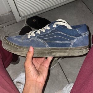 Vans blue skate shoes